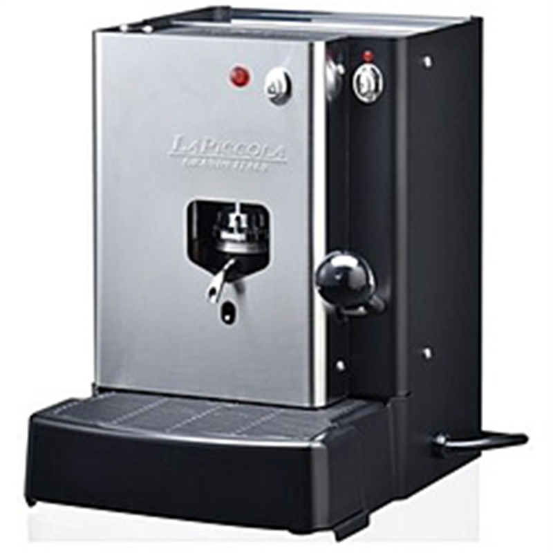 Lucaffe　ルカフェ カフェポッド専用コーヒーマシン　セミプロモデル Sara Series シルバー Sara Classic 1個（ご注文単位1個）【直送品】