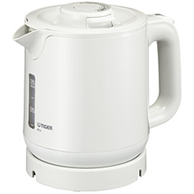 タイガー　TIGER 業務用蒸気レス電気ケトル わく子 ホワイト PCJ-H081-W ［0.8L］ 1個（ご注文単位1個）【直送品】