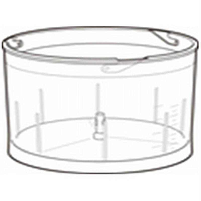 クイジナート　Cuisinart ｸｲｼﾞﾅｰﾄ ﾁｮｯﾊﾟｰﾎﾞｰﾙ HB-500WJ/BKJ 1個（ご注文単位1個）【直送品】