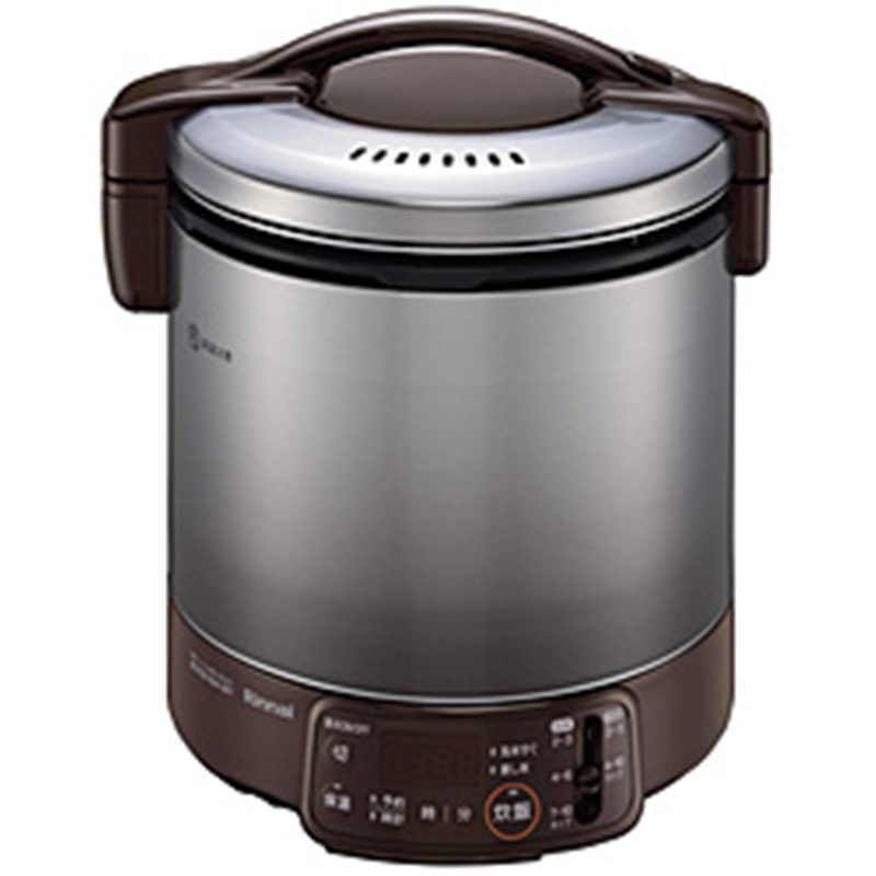 リンナイ　Rinnai ガス炊飯器  ダークブラウン RR-100VQT-DB_13A ［1升 /都市ガス12・13A］ 1個（ご注文単位1個）【直送品】