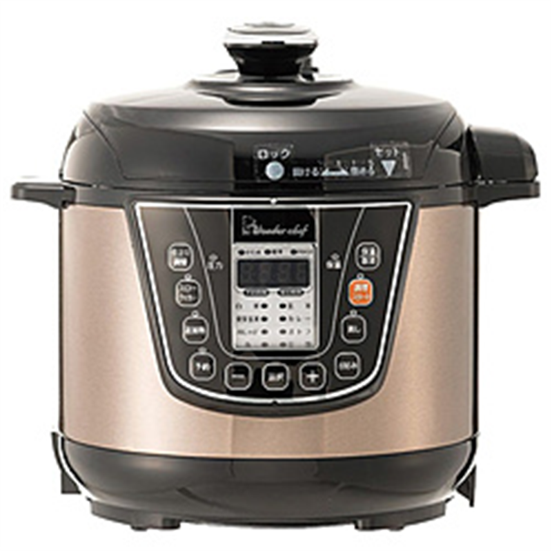 ワンダーシェフ　Wonder　chef ワンダーシェフ マイコン電気圧力鍋 3リットル 楽ポンOEDC30 1個（ご注文単位1個）【直送品】