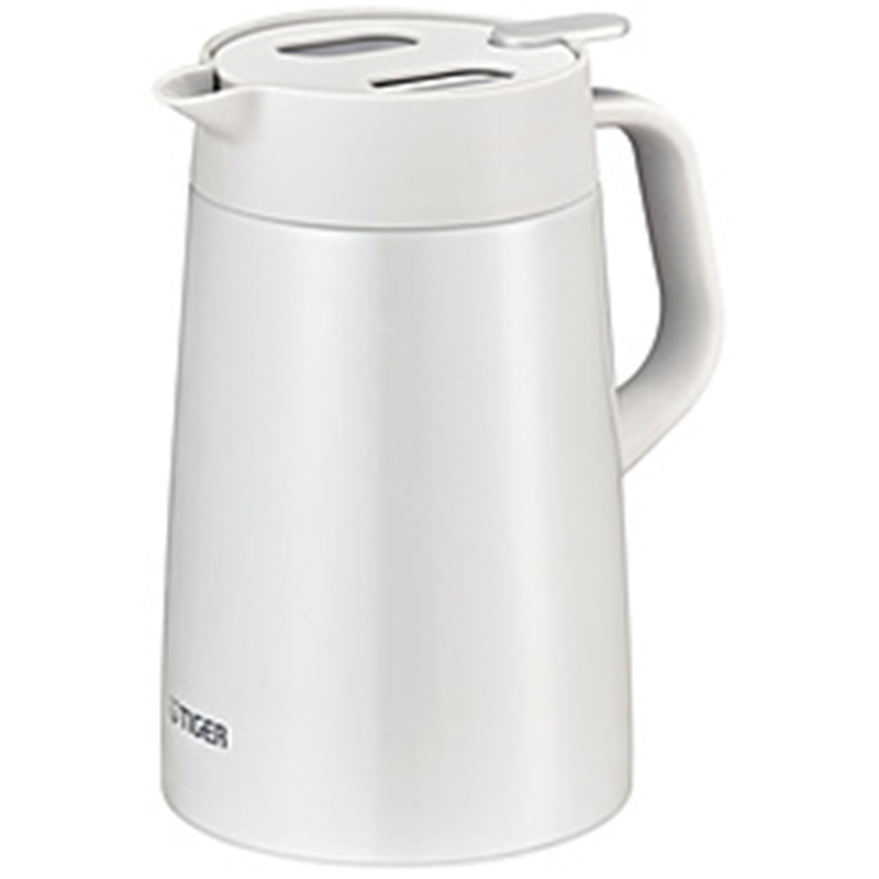タイガー TIGER ステンレスハンディポット PWO-A120W ホワイト PWO-A120W ホワイト 1個(ご注文単位1個)【直送品】