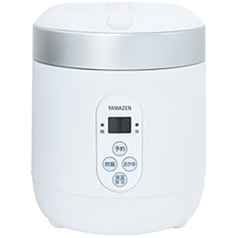 ヤマゼン　YAMAZEN 炊飯器  ホワイト YJG-M150-W ［1.5合 /マイコン］ 1個（ご注文単位1個）【直送品】