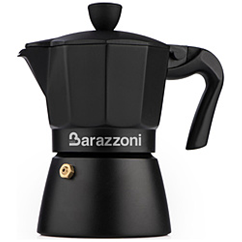 Barazzoni　バラゾーニ 直火用 エスプレッソコーヒーメーカー 6カップ La Caffettiera Deluxe  830005006 1個（ご注文単位1個）【直送品】