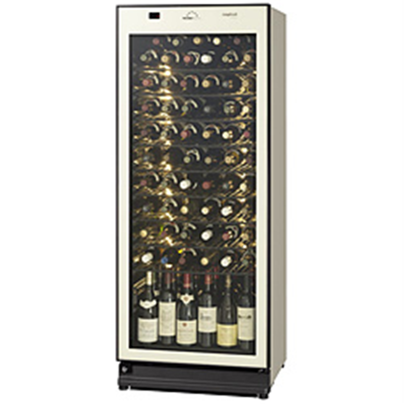 フォルスタージャパン　Forster　Japan ワインセラー LongFresh(ロングフレッシュ) アーモンドホワイト ST-RV273GL-A ［77本 /左開き］ 1個（ご注文単位1個）【直送品】