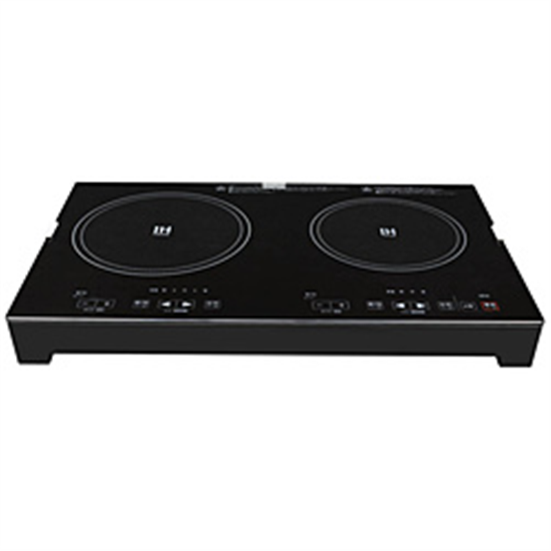 エスケイジャパン　SKJapan IH調理器   SKJ-YA142H ［2口］ 1個（ご注文単位1個）【直送品】