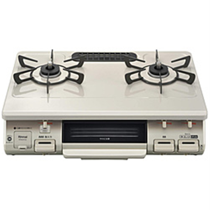 リンナイ　Rinnai ガスコンロ[左強火] ワンピーストップシリーズ クリームベージュ RT64JH7S2-CL ［約60cm /都市ガス12・13A /左強火］ 1個（ご注文単位1個）【直送品】