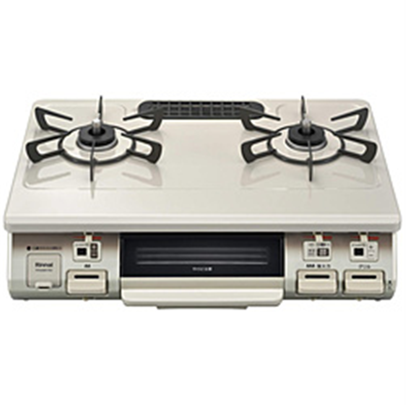 リンナイ　Rinnai ガスコンロ[右強火] ワンピーストップシリーズ クリームベージュ RT64MH7R2-CR ［約60cm /都市ガス12・13A /右強火］ 1個（ご注文単位1個）【直送品】