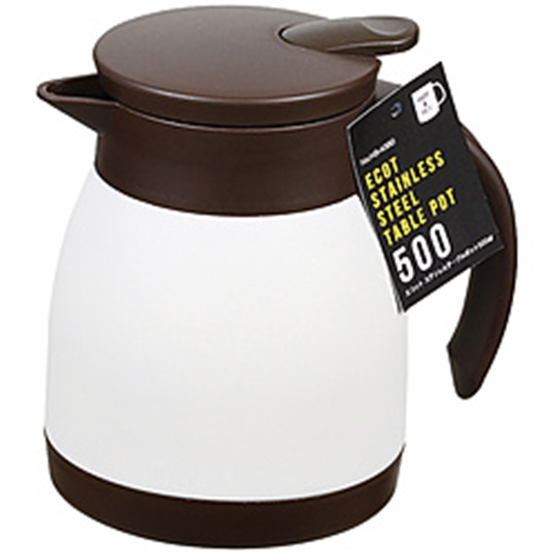 パール金属　PEARL　METAL エコット ステンレステーブルポット 500ml   HB-4380 1個（ご注文単位1個）【直送品】