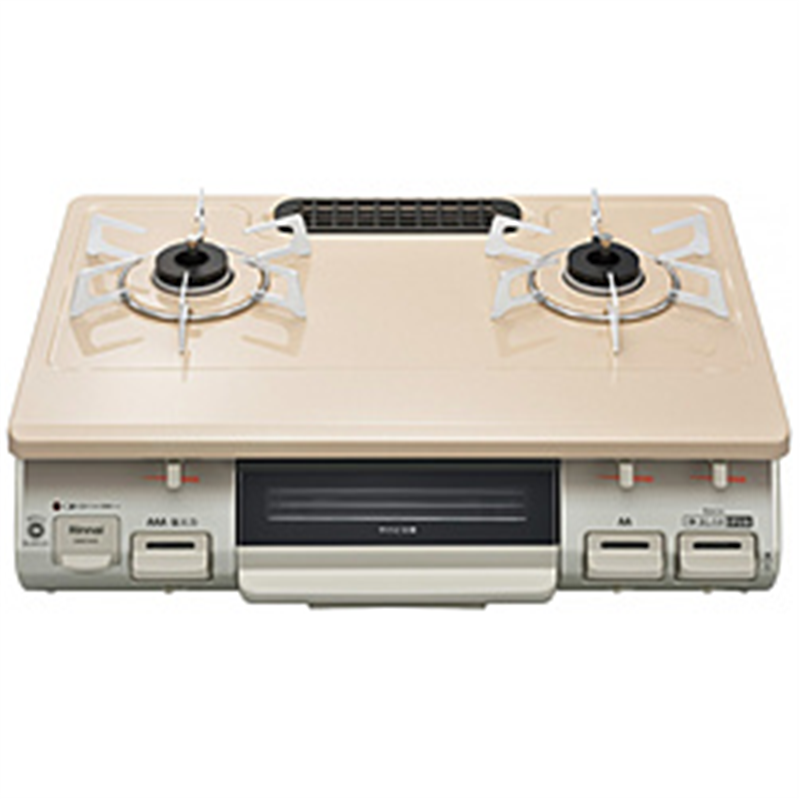 リンナイ　Rinnai ガスコンロ[左強火]  カフェベージュ BKM78CBL ［約60cm /都市ガス12・13A /左強火］ 1個（ご注文単位1個）【直送品】