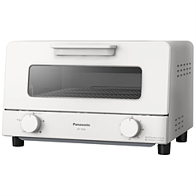 パナソニック　Panasonic オーブントースター  ホワイト NT-T501-W 1個（ご注文単位1個）【直送品】