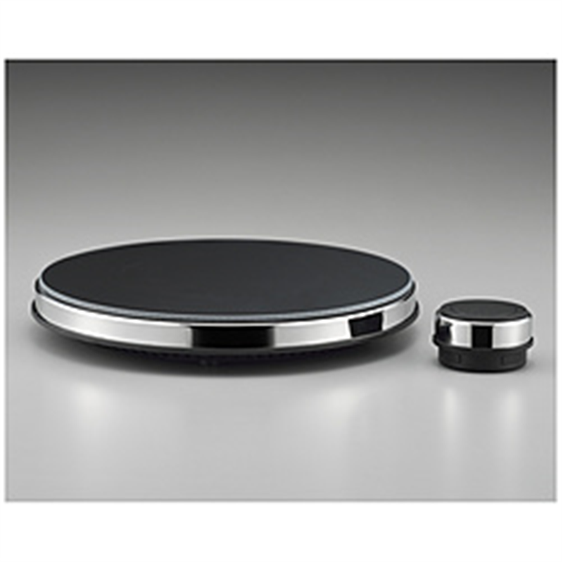 MAINTS　マインツ IH調理器 ホットトリベット(HOT TRIVET) ブラック×ステンレス MA-004 ［1口 /100V］ 1個（ご注文単位1個）【直送品】