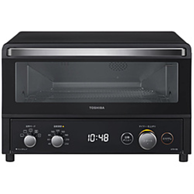 東芝　TOSHIBA コンベクションオーブントースター  ブラック HTR-R8-K 1個（ご注文単位1個）【直送品】