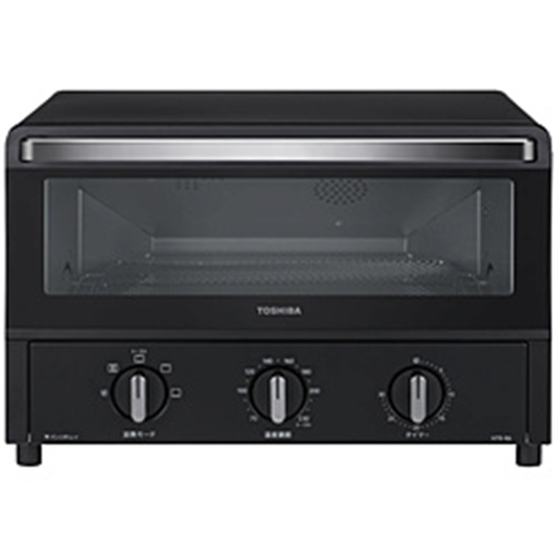 東芝　TOSHIBA コンベクションオーブントースター  ブラック HTR-R6-K 1個（ご注文単位1個）【直送品】