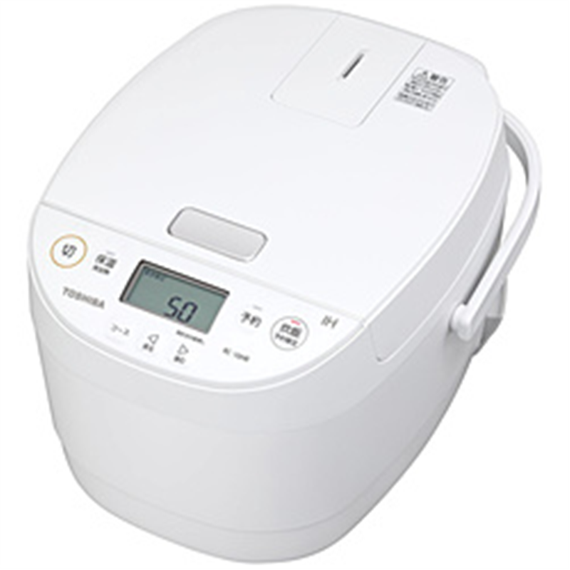東芝　TOSHIBA 炊飯器  ホワイト RC-10HR-W ［5.5合 /IH］ 1個（ご注文単位1個）【直送品】