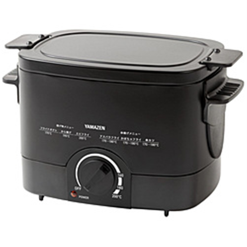 ヤマゼン　YAMAZEN 電気フライヤー 1個（ご注文単位1個）【直送品】