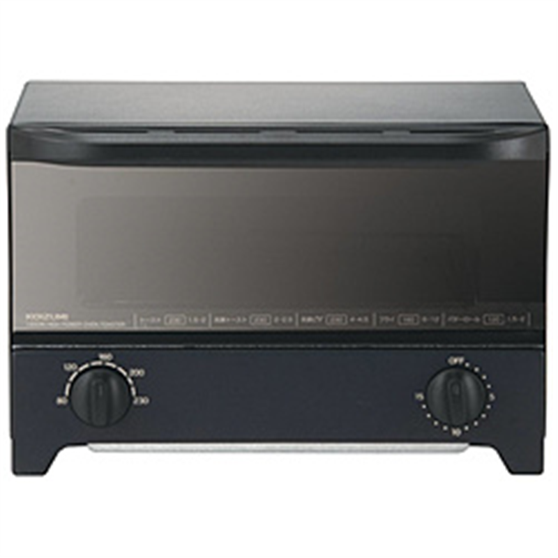 コイズミ　KOIZUMI オーブントースター  ブラック KOS1217K 1個（ご注文単位1個）【直送品】