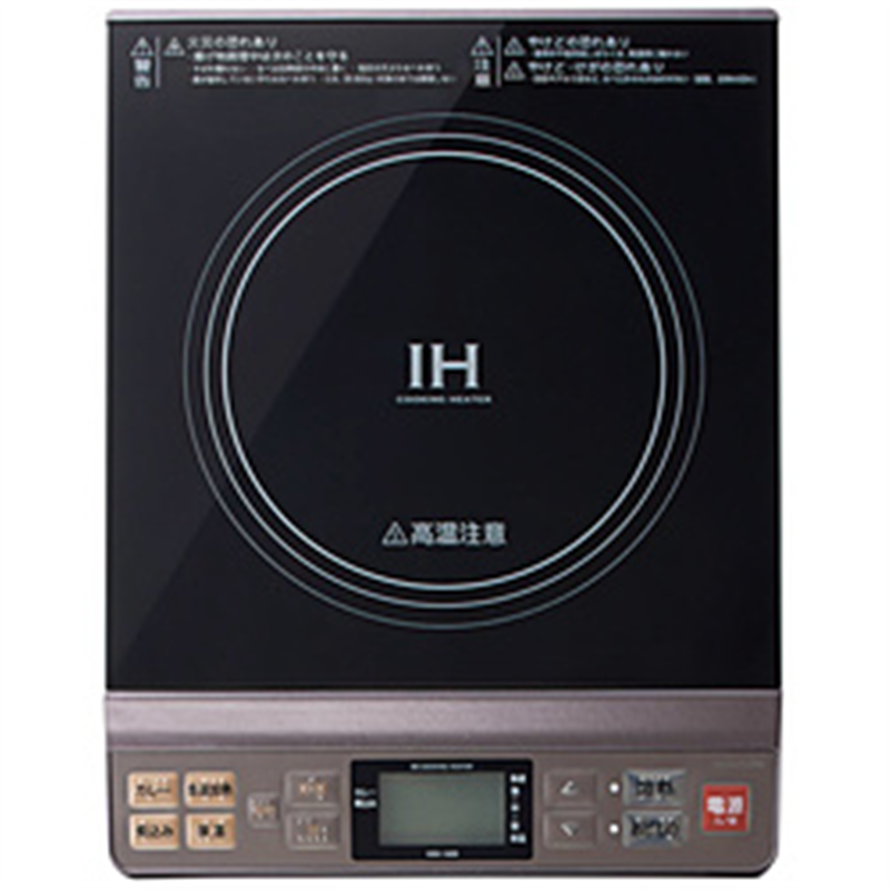コイズミ KOIZUMI IHクッキングヒーター グレー KIH1405H 1個(ご注文単位1個)【直送品】