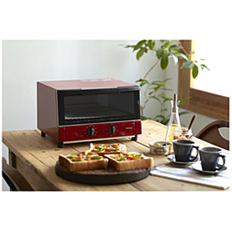 タイガー　TIGER オーブントースター  レッド KAM-S131R 1個（ご注文単位1個）【直送品】