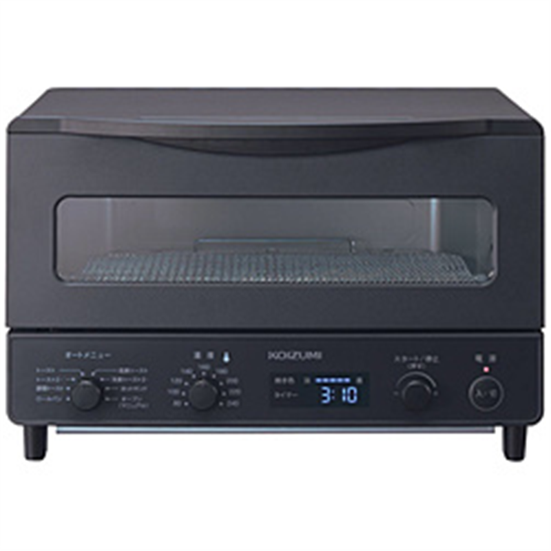 コイズミ　KOIZUMI オーブントースター  ブラック KOS1236K 1個（ご注文単位1個）【直送品】