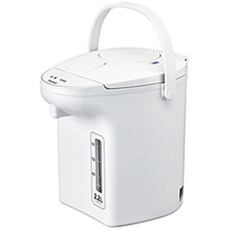 ピーコック　Peacock 電動保温エアーポット   WVP-22-W ［2.2L /蒸気レス/蒸気セーブ機能なし］ 1個（ご注文単位1個）【直送品】