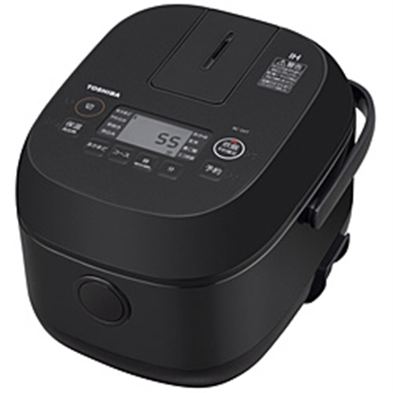 東芝　TOSHIBA 炊飯ジャー  ブラック RC-5XT-K ［3合 /IH］ 1個（ご注文単位1個）【直送品】