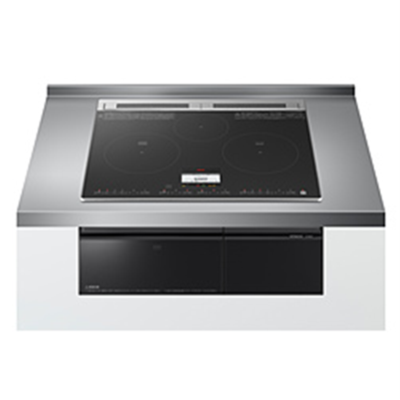 日立　HITACHI ビルトインIHクッキングヒーター N8Tシリーズ ブラック HT-N8KTF ［3口IH］ 1個（ご注文単位1個）【直送品】