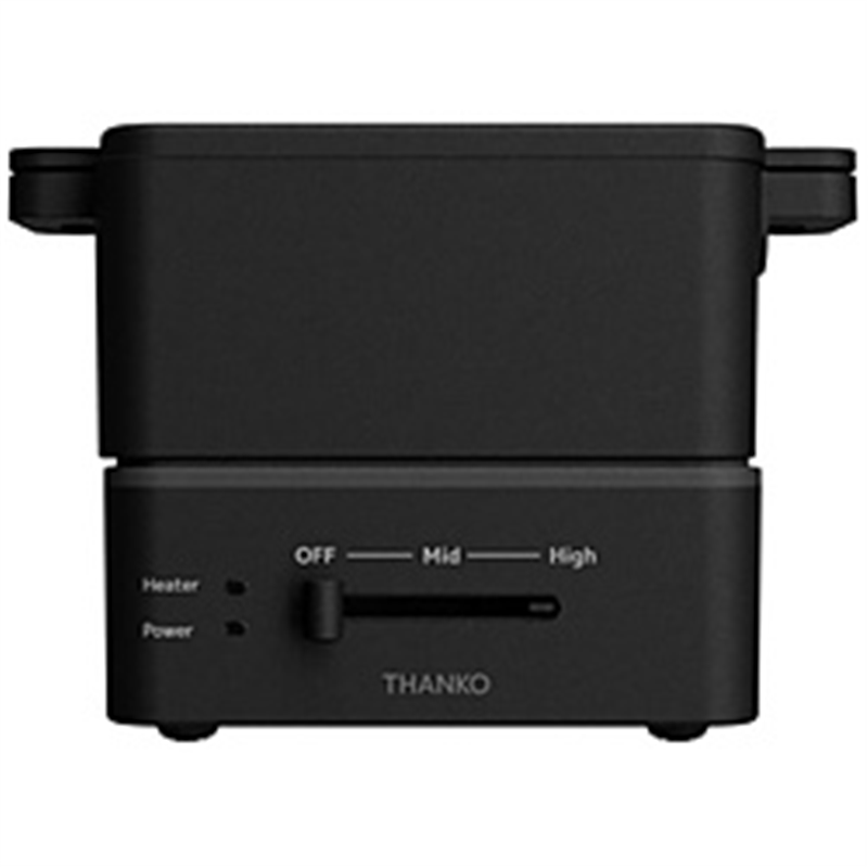 サンコー　THANKO SGLFRYSBK おひとりさま用フライヤー「カラリ」 1個（ご注文単位1個）【直送品】