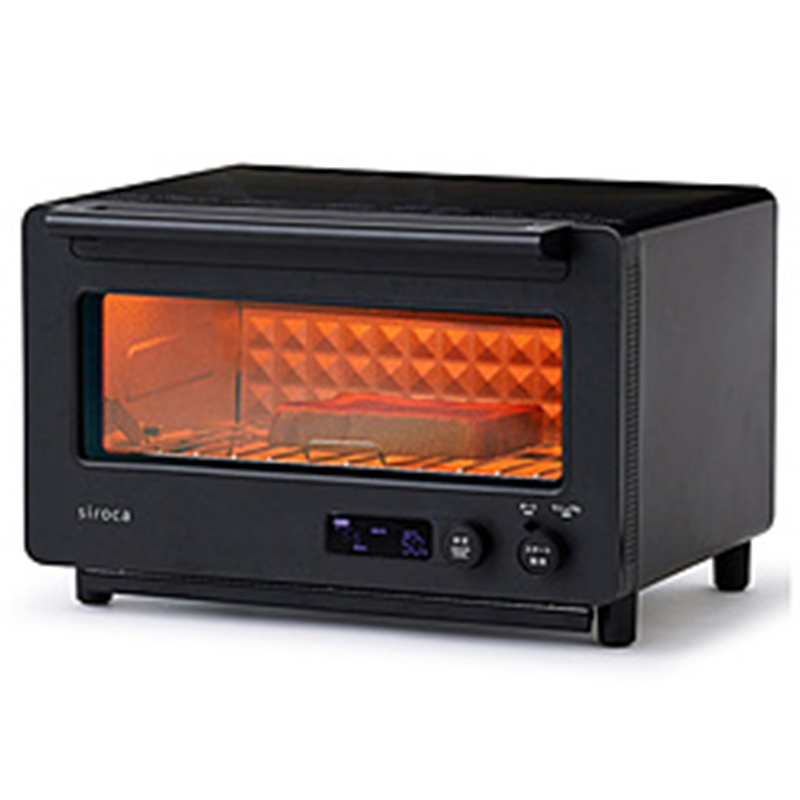 siroca　シロカ siroca すばやきトースター  ブラック ST-2D451K 1個（ご注文単位1個）【直送品】