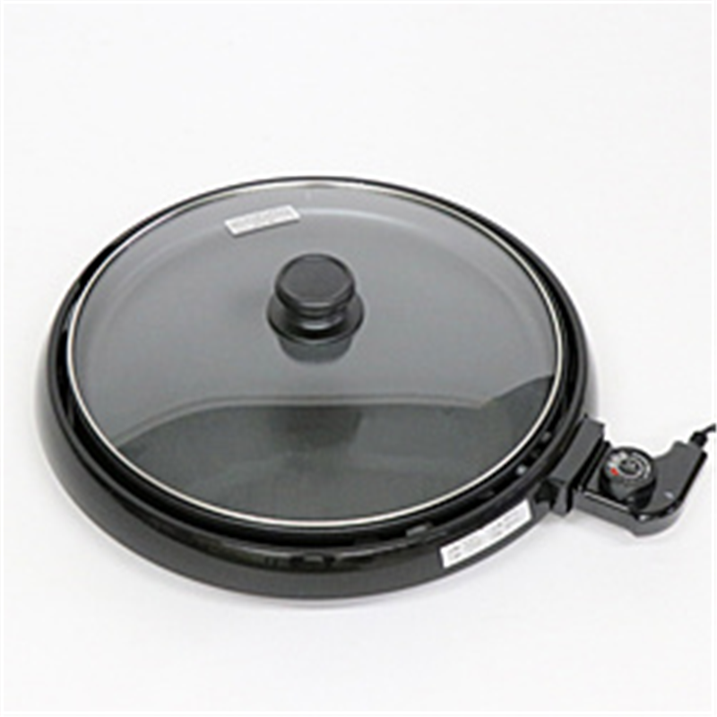 ヒロコーポレーション　HIRO　CORPORATION 丸型ホットプレートHK-351(K) 1個（ご注文単位1個）【直送品】