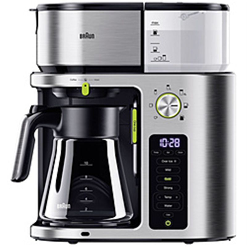 ブラウン　BRAUN マルチサーブコーヒーメーカー  シルバー KF9170SI ［ミルなし］ 1個（ご注文単位1個）【直送品】