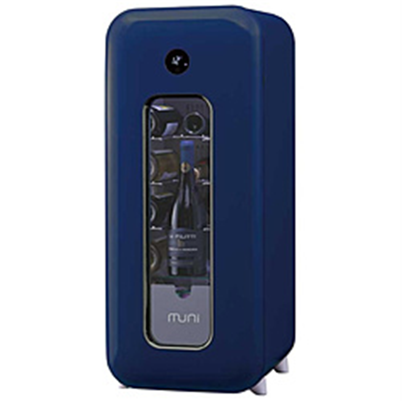 グローバル　GLOBAL ワインセラー muni yoi（ネイビー） FS-52NA ［12本 /右開き］ 1個（ご注文単位1個）【直送品】