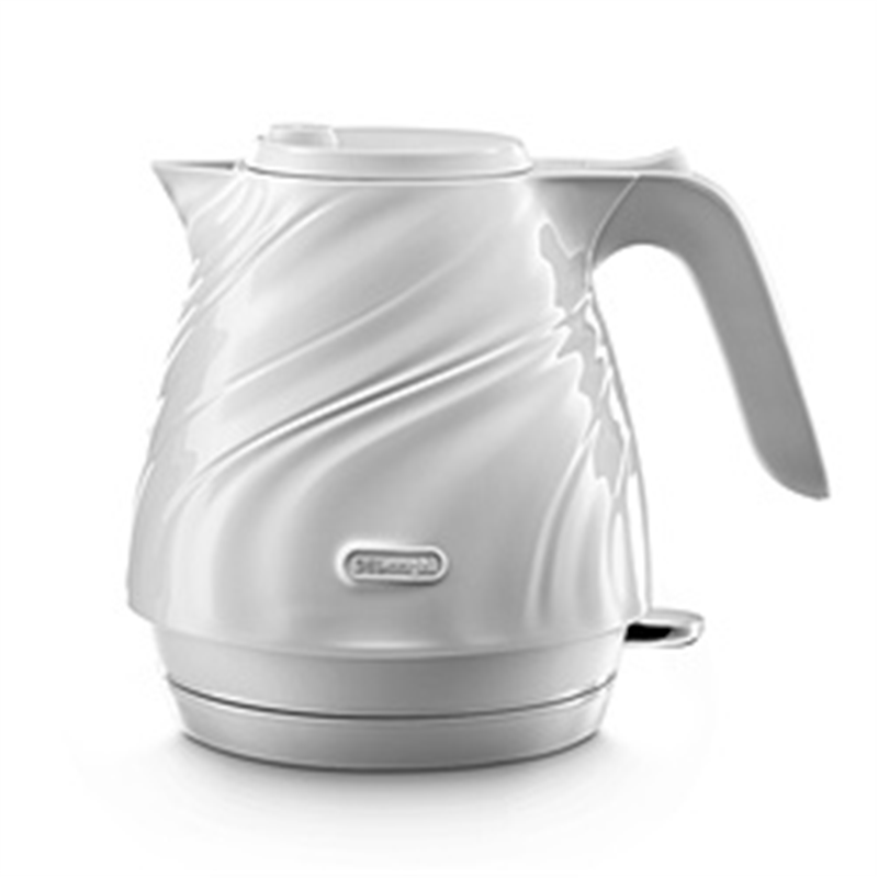 デロンギ　Delonghi 電気ケトル Seta ホワイト KBS1200J-W ［0.8L］ 1個（ご注文単位1個）【直送品】