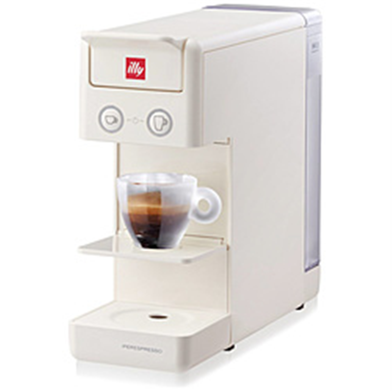 キーコーヒー　KEY　COFFEE FrancisFrancis!カプセル式コーヒーマシン illy ホワイト Y3.3 ［ミルなし］ 1個（ご注文単位1個）【直送品】