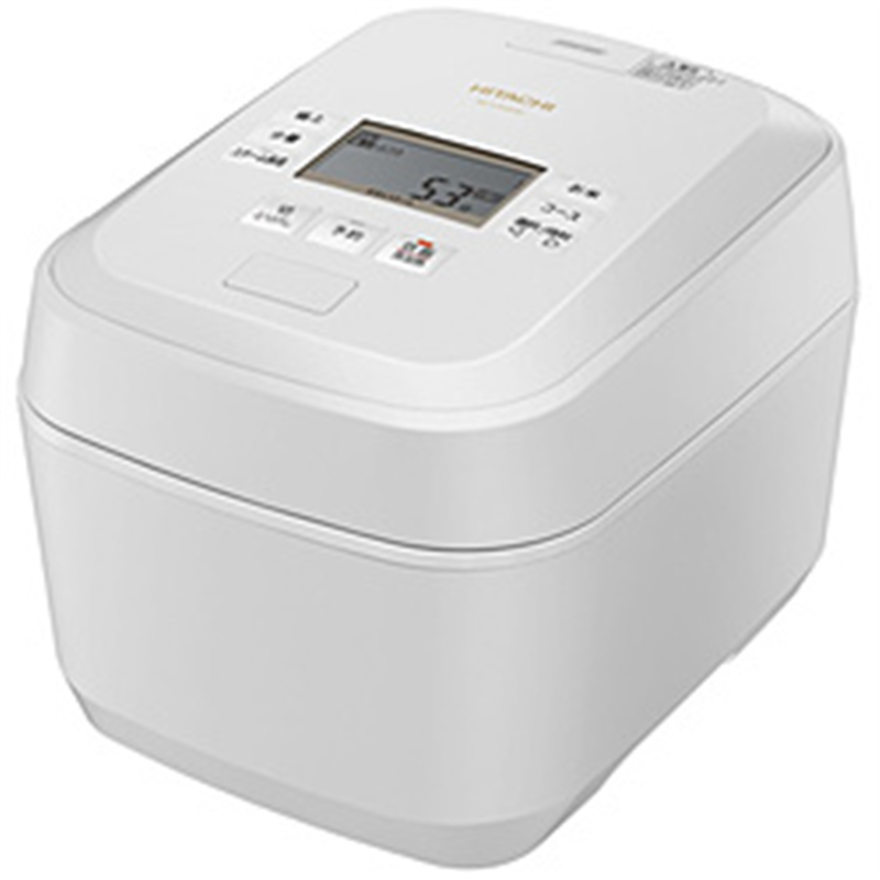 日立　HITACHI 炊飯器 圧力＆スチーム　ふっくら御膳 フロストホワイト RZ-V100GM ［5.5合 /圧力IH］ 1個（ご注文単位1個）【直送品】
