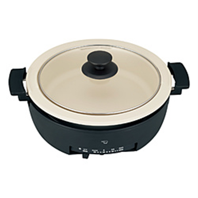 象印マホービン　ZOJIRUSHI グリルなべ あじまる ブラック EP-FA10 ［プレート1枚］ 1個（ご注文単位1個）【直送品】