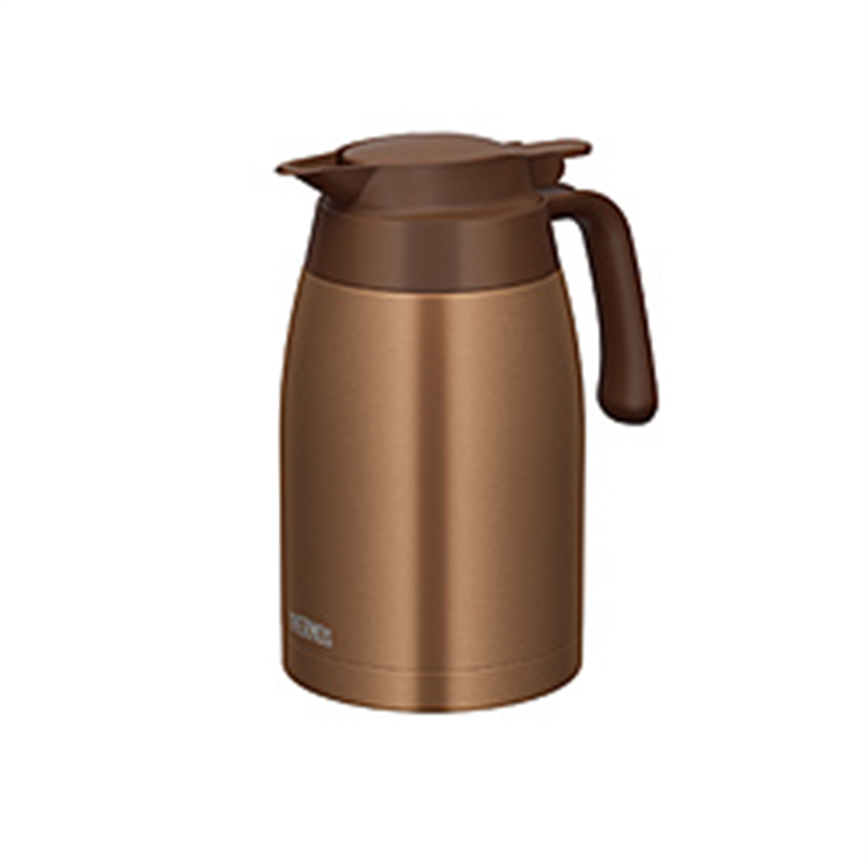 サーモス　THERMOS ステンレスポット1.5L　TTB-1501-BWG（ブラウンゴールド）  ﾌﾞﾗｳﾝｺﾞｰﾙﾄﾞ TTB-1501-BWG ［蒸気レス/蒸気セーブ機能なし］ 1個（ご注文単位1個）【直送品】