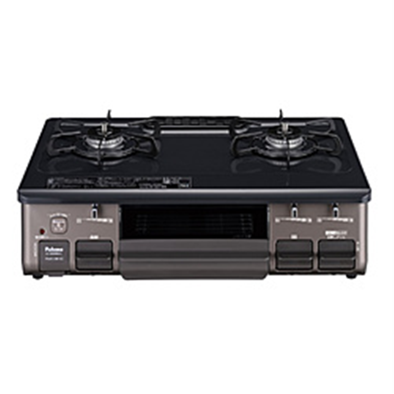 パロマ　Paloma ガステーブルコンロ パロマ グレー ICS89BMLLP ［プロパンガス］ 1個（ご注文単位1個）【直送品】