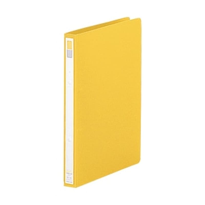 F-867U-5 リングファイルA4S 2H 黄 1冊 (ご注文単位1冊)【直送品】
