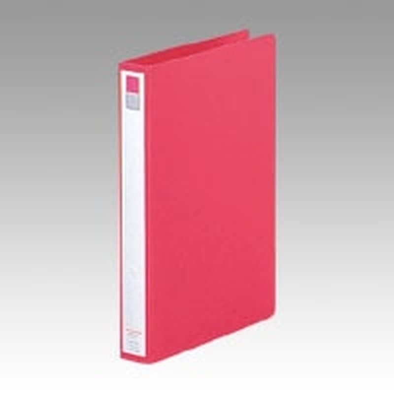F-877U-12 リングファイルA4S 2H 桃 1冊 (ご注文単位1冊)【直送品】