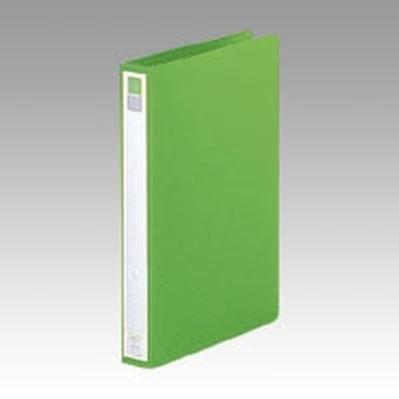 F-877U-6 リングファイルA4S 2H 黄緑 1冊 (ご注文単位1冊)【直送品】