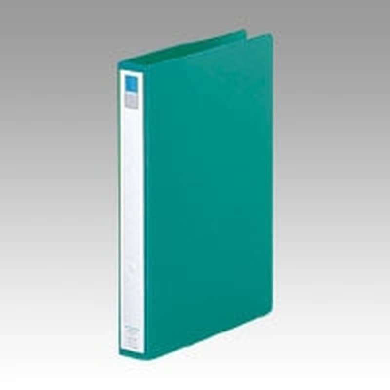 F-877U-7 リングファイルA4S 2H 緑 1冊 (ご注文単位1冊)【直送品】