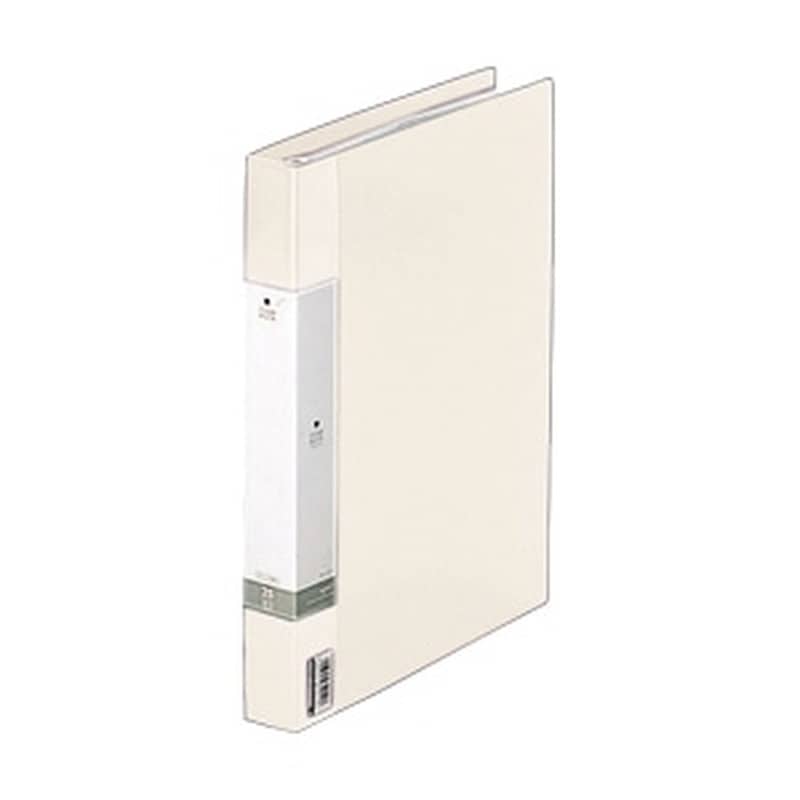 G3802-0 クリヤーブック　A4S　25P　白 1冊 (ご注文単位1冊)【直送品】