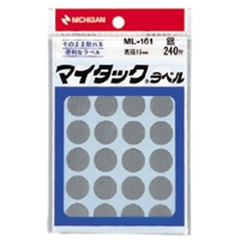 ML-161-10 シルバー マイタックラベル ML-161 銀 1個 (ご注文単位1個)【直送品】