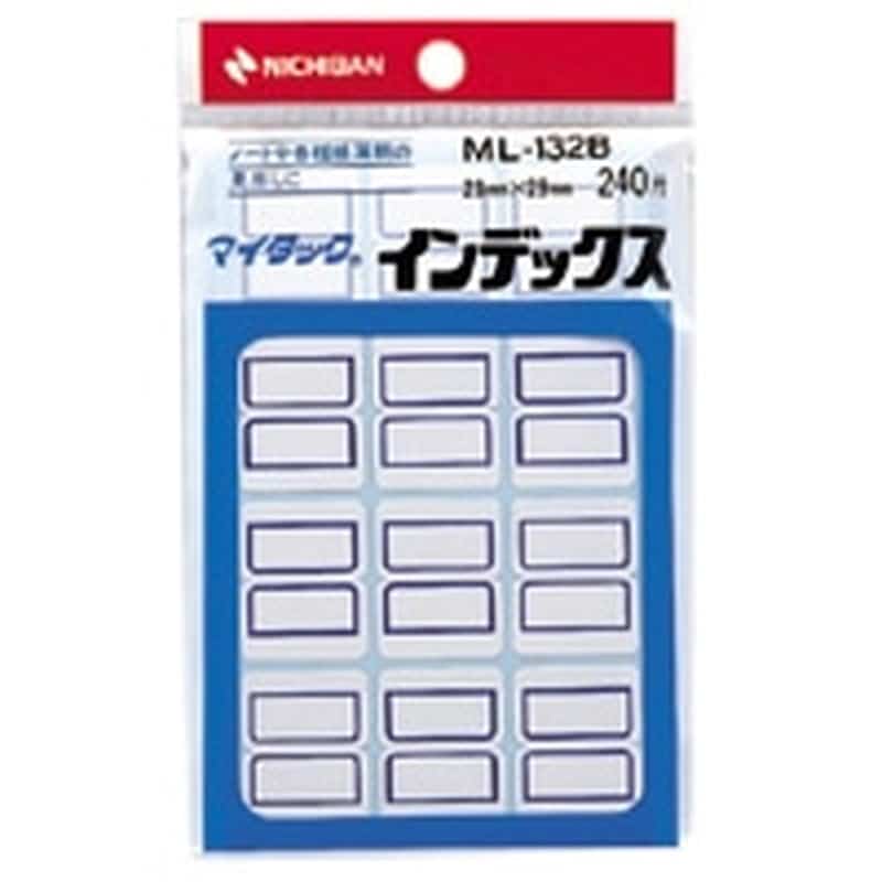 ML-132B ｱｵ マイタックインデックス　青枠 1個 (ご注文単位1個)【直送品】