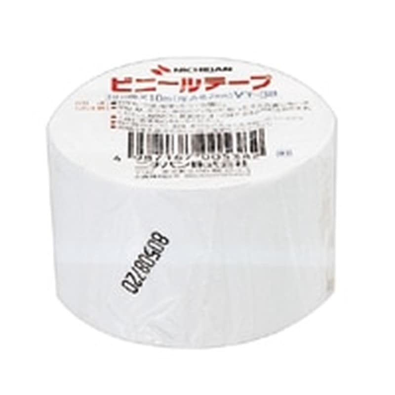 VT-385 ｼﾛ ビニールテープ　VT-38　白 1個 (ご注文単位1個)【直送品】
