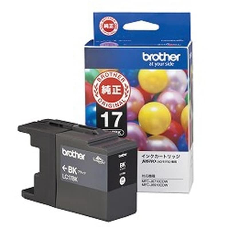 LC17BK 大容量インクカートリッジ ブラック 1個 (ご注文単位1個)【直送品】