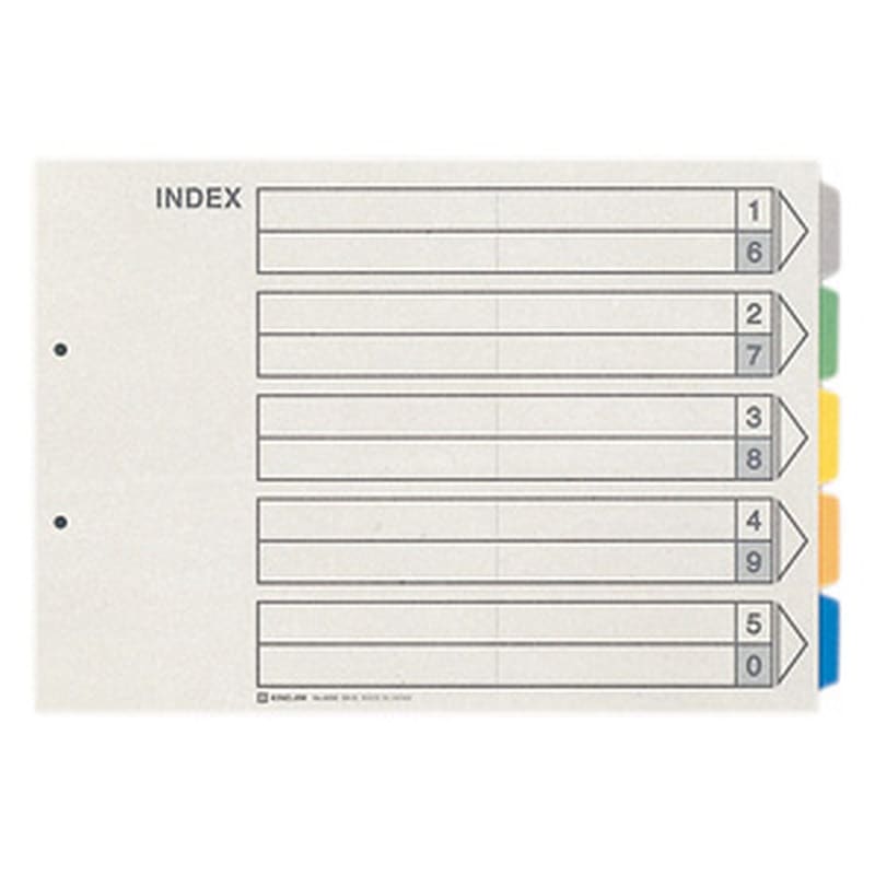 909E カラーインデックス 1冊 (ご注文単位1冊)【直送品】