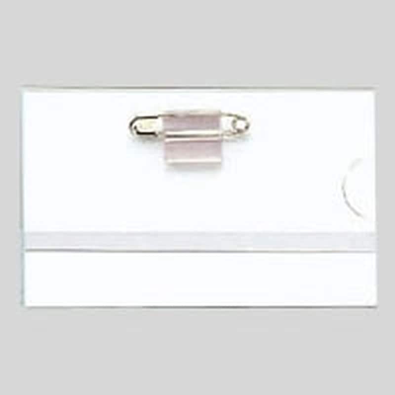 CR-NF22P-T 名刺型名札 安全ピンPET製 1個 (ご注文単位1個)【直送品】