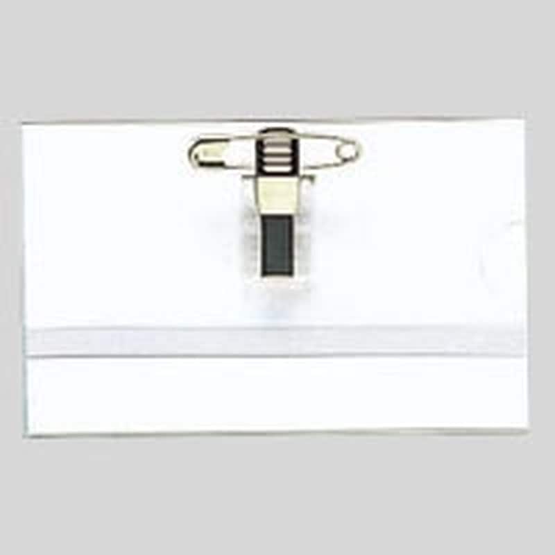 CR-NF42P-T 名刺型名札 両用金具PET製 1個 (ご注文単位1個)【直送品】